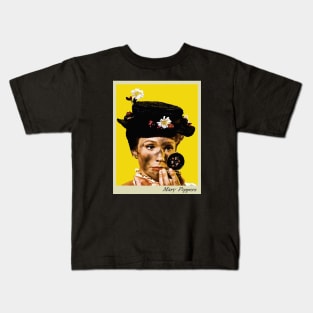 Mary poppins POTRAIT WOMAN Kids T-Shirt